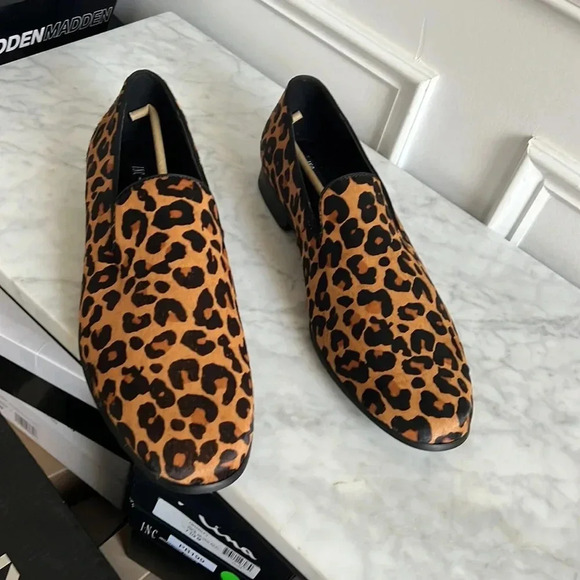Inc international concepts leopard print loafer women’s 12 M - Picture 3 of 6